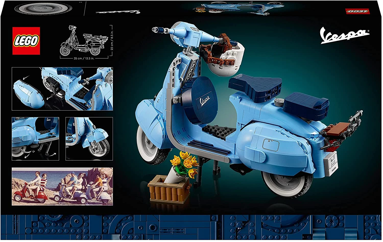 Vespa 125 LEGO® Creator Expert 6 Vespa 125 LEGO® Creator Expert - immagine 4