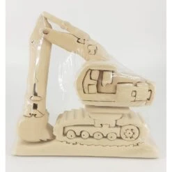 3D Puzzle Escavatore In Legno
