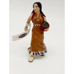 Donna Indiana Squaw Con Bambino