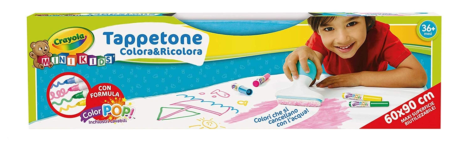 Crayola Tappetone Colora E Ricolora 4 Crayola Tappetone Colora E Ricolora - immagine 2