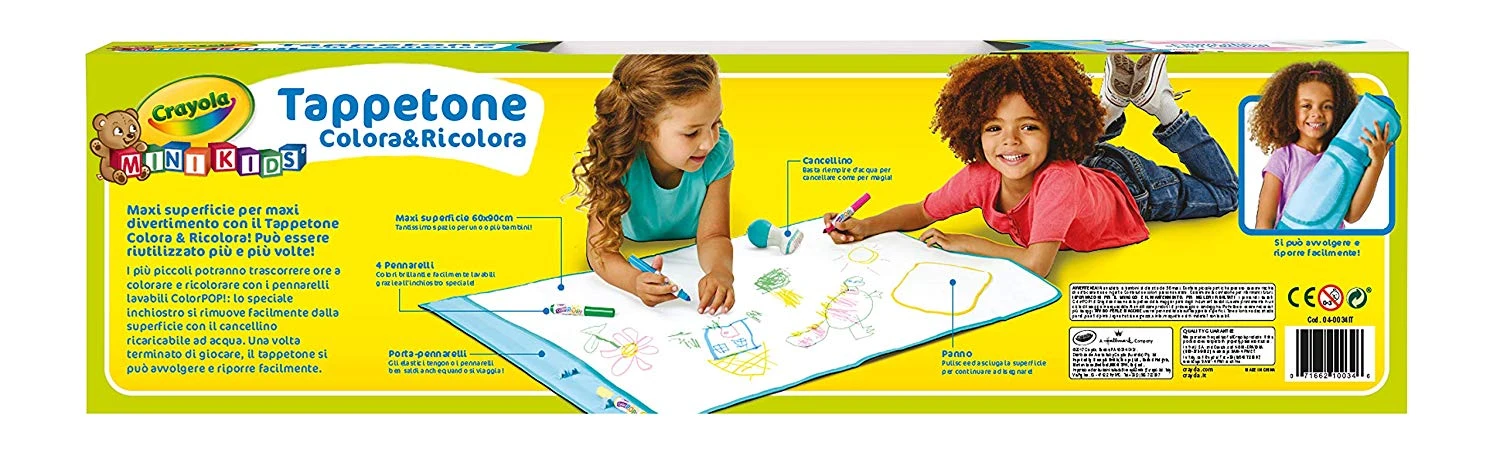 Crayola Tappetone Colora E Ricolora 5 Crayola Tappetone Colora E Ricolora - immagine 3