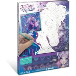 Firiaz Unicorno - Pittura Con I Numeri Su Tela