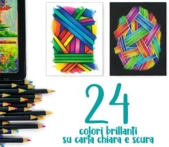 24 Matite Colorate Crayola Signature -Sconto Giocattoli Per Bambini in Italia image 807