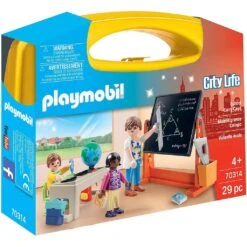 Playmobil Aula Scuola In Valigetta - City Life