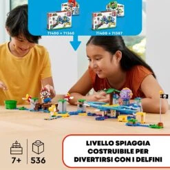 Super Mario Spiaggia Di Ricciospino Gigante Pack Di Espansione -Sconto Giocattoli Per Bambini in Italia image 933