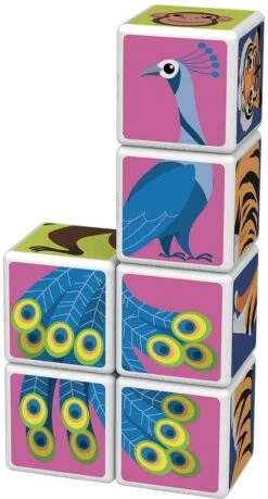 Geomag Magicube Jungle Animals - 6 Cubi -Sconto Giocattoli Per Bambini in Italia image 980